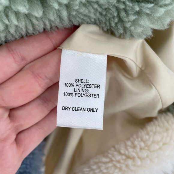 Lulu's Isn't She Cozy Cream Color Block Faux Fur Jacket - Picture 5 of 8